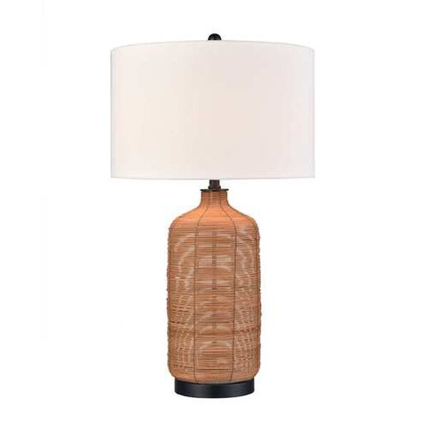 Euclid Natural One-Light Table Lamp, image 1
