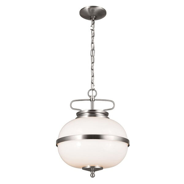 Homestead Classic Pewter Two-Light Pendant, image 1