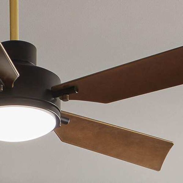Guardian Satin Black LED 56-Inch Ceiling Fan, image 3