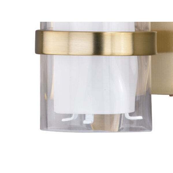 Vilo Golden Brass Four-Inch One-Light ADA Wall Sconce, image 3