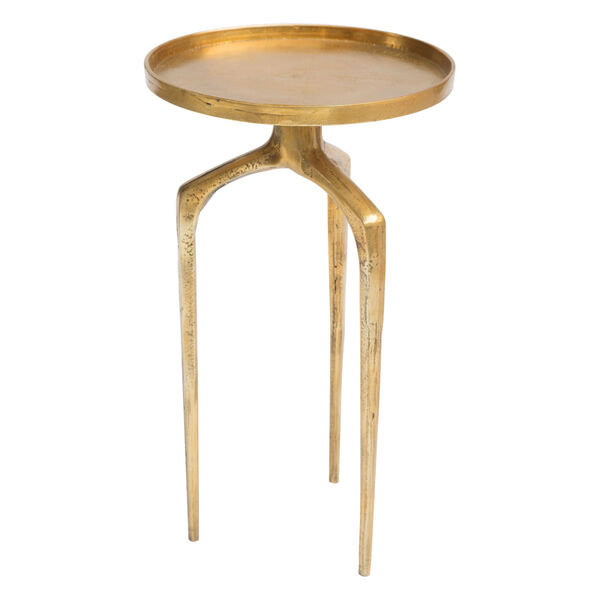 Como Antique Gold and Gold Accent Table, Set of Two, image 3