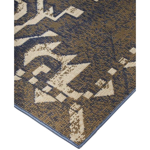 Foster Blue Brown Ivory Rectangular 6 Ft. 5 In. x 9 Ft. 6 In. Area Rug, image 5