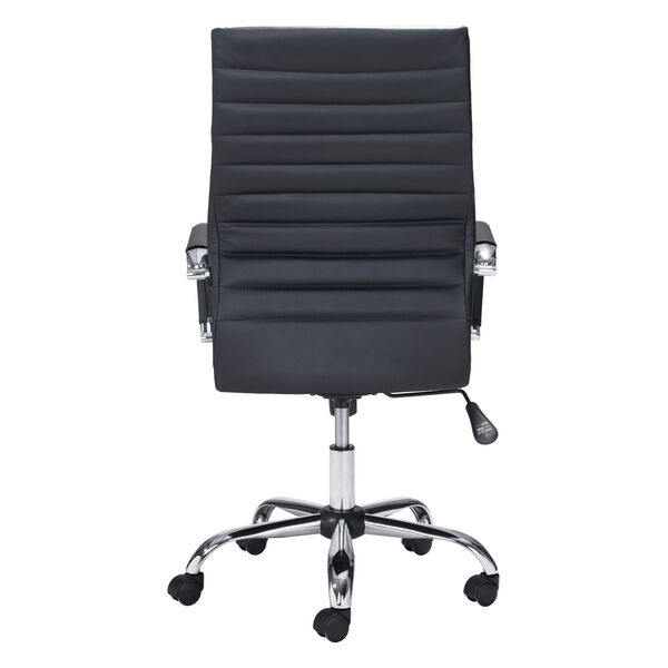 Primero Black and Silver Office Chair, image 5