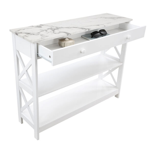Oxford White Console Table, image 4