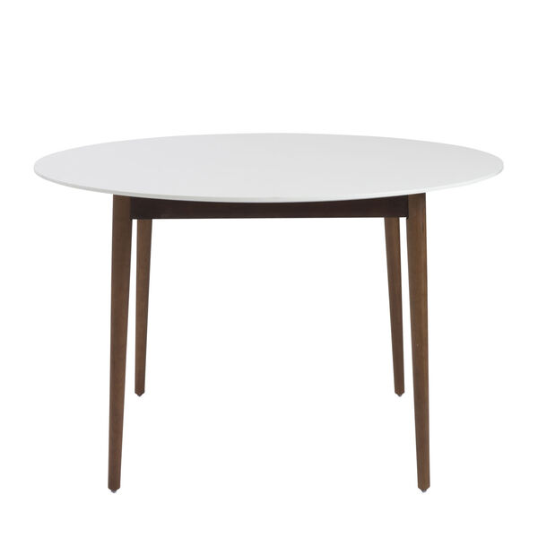 Manon White 47-Inch Round Dining Table, image 4