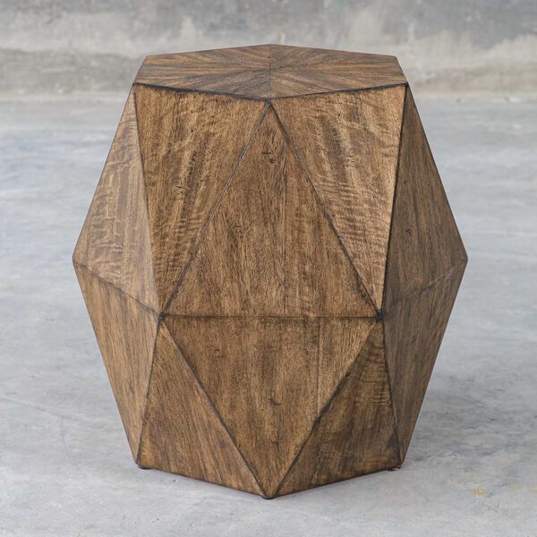 Volker Honey Geometric Accent Table, image 3