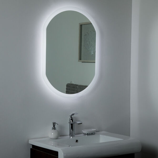 Luka Backlit LED Bathroom Mirror, image 1