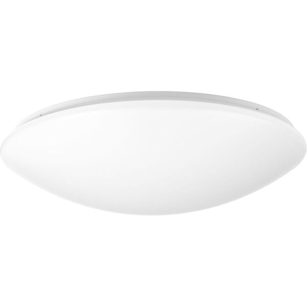 P730007-030-30: Drums and Clouds White Energy Star LED Flush Mount, image 1