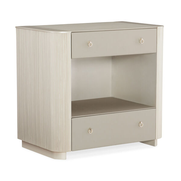 Classic Beige Lovely Nightstand, image 1