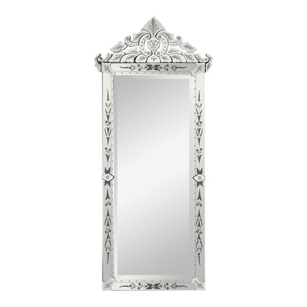 Silver Manor House Venetian Mirror, image 2