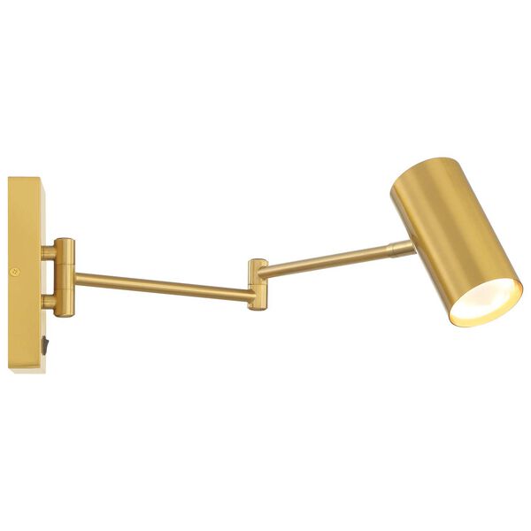 Juhl Antique Brushed Brass LED Reading Light, image 4