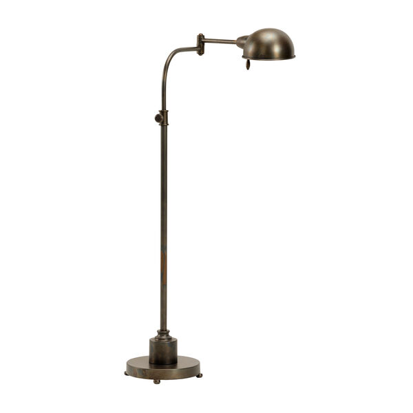 Transitional Bronze One-Light Floor Lamp, image 1