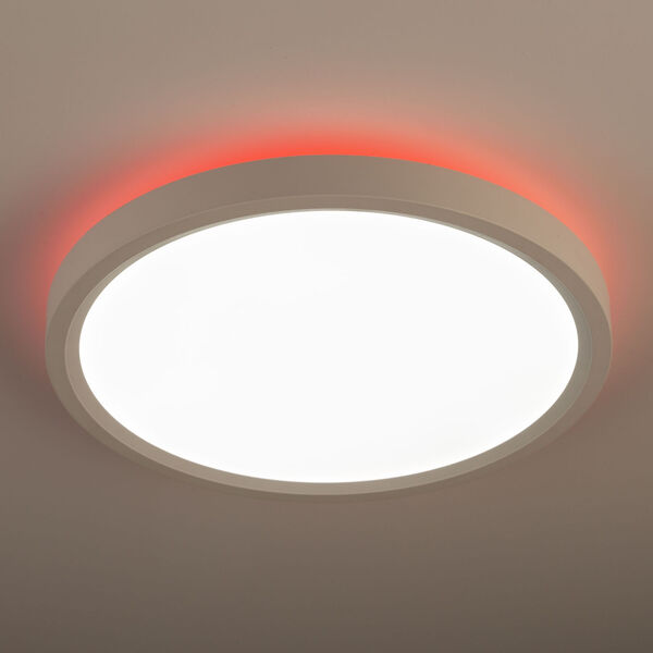 Smart White LED Flush Mount, image 6