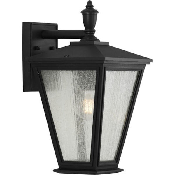 Russell Textured Black One-Light Outdoor Wall Sconce, image 1