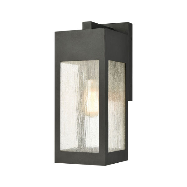 Angus Charcoal Seven-Inch One-Light Outdoor Wall Sconce, image 1