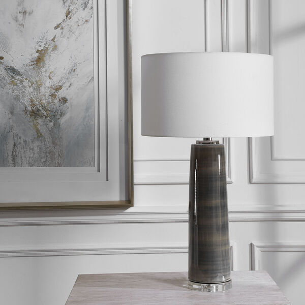 Seurat Charcoal Gray One-Light Table Lamp, image 3