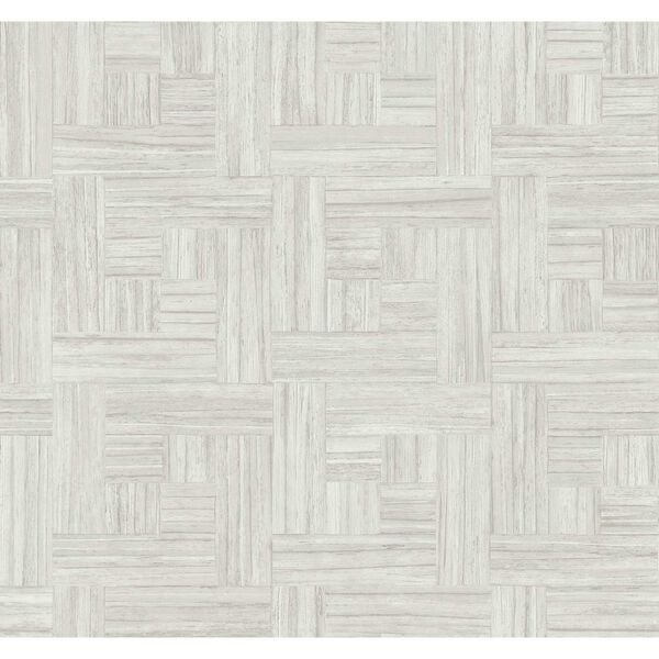 Tesselle White Wallpaper, image 2
