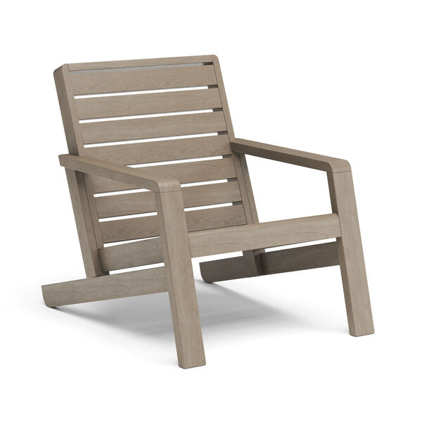 Sustain Rattan Outdoor Low Lounge Chair, image 1