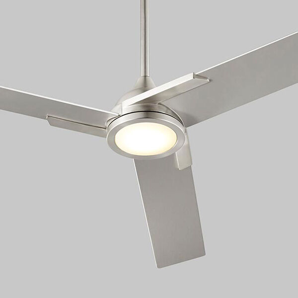 Coda Satin Nickel 56-Inch Ceiling Fan, image 3