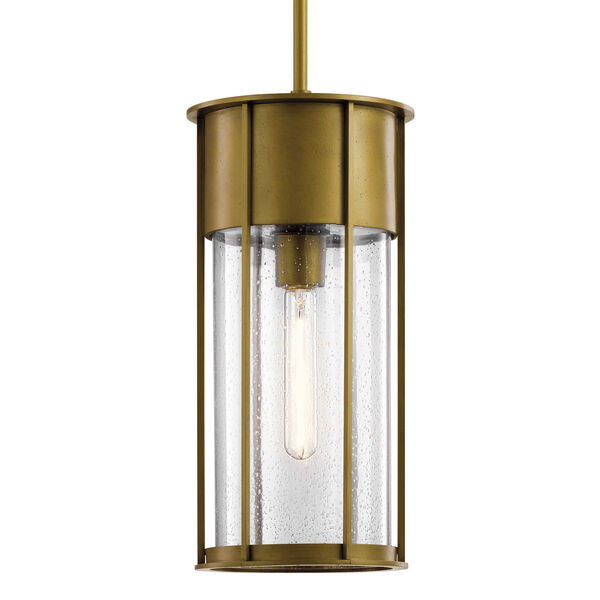 Camillo Natural Brass One-Light Outdoor Pendant, image 3