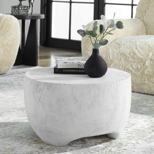 Elevate Matte White Coffee Table, image 2