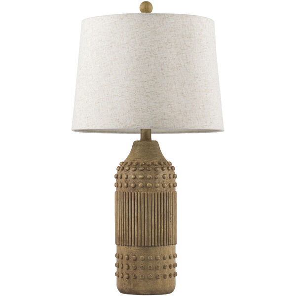 Lutton Tan and Ivory Table Lamp, image 1
