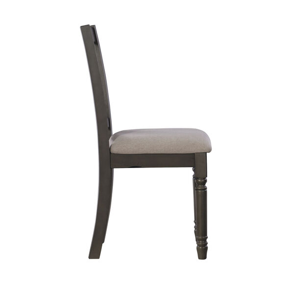 Mason Dark Grey Side Chairs, image 3