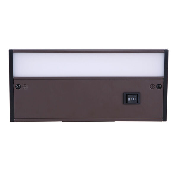 Bronze 8-Inch LED Under Cabinet Light Bar, image 1