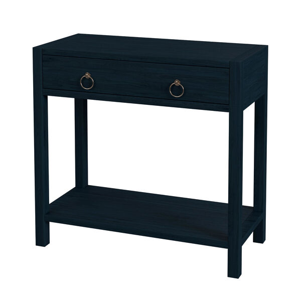Lark Navy Blue 30-Inch Nightstand with Drawer, image 1