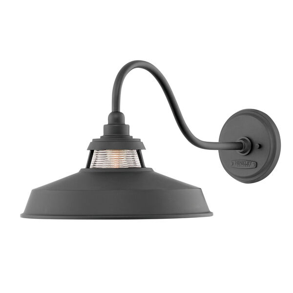 Troyer Black One-Light Wall Mount, image 1