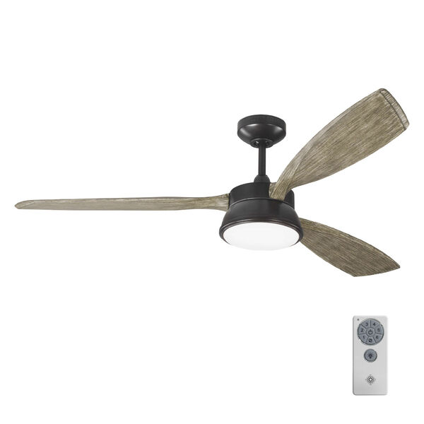 Destin Aged Pewter 57-Inch LED Ceiling Fan, image 3