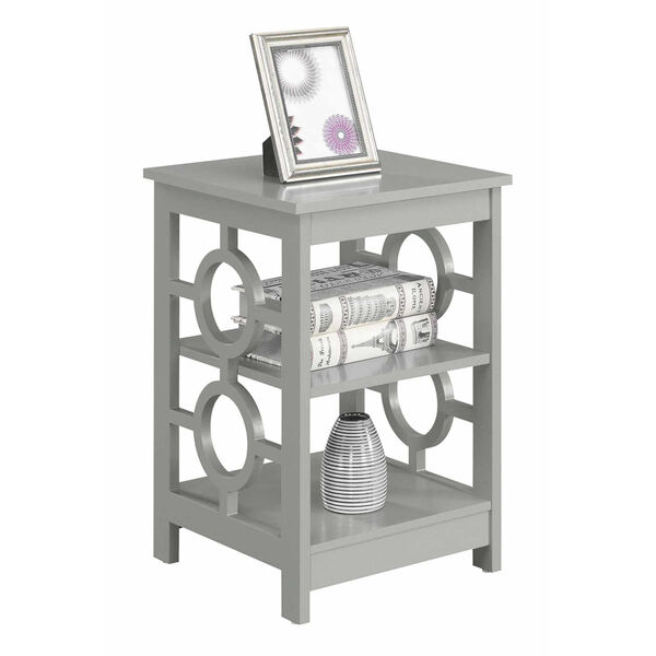 Ring Gray End Table, image 3