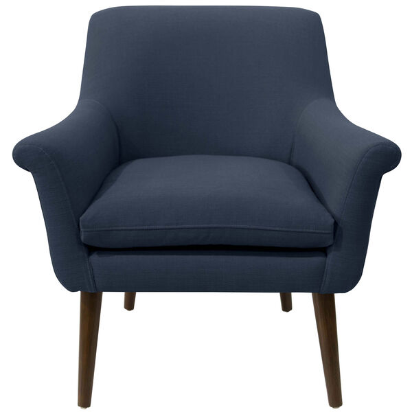 Linen Navy 34-Inch Chair, image 2