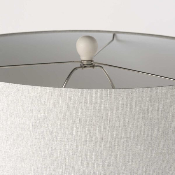 Cato Cream and White Table Lamp, image 4