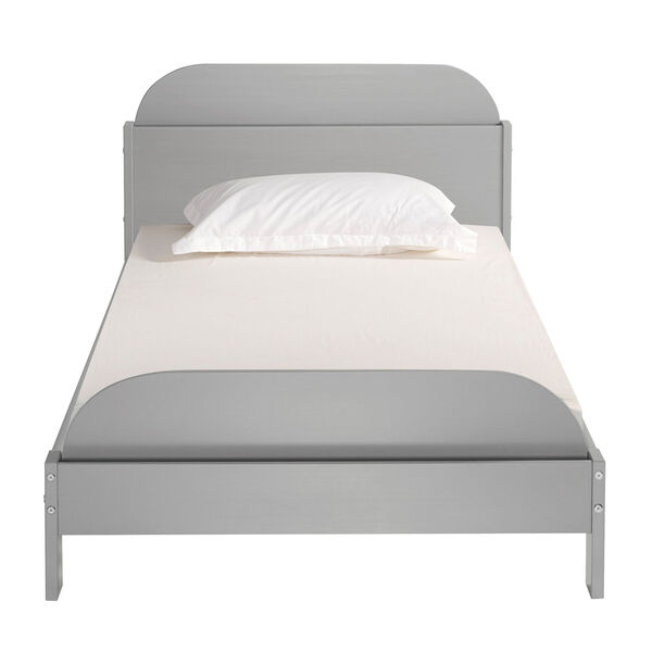 Mission Grey Twin Bookcase Bed, image 4