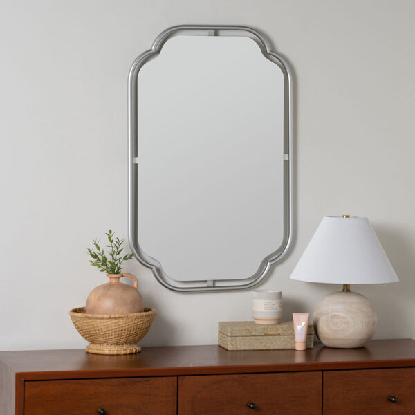 Sebastian Silver 34-Inch x 22-Inch Wall Mirror, image 1