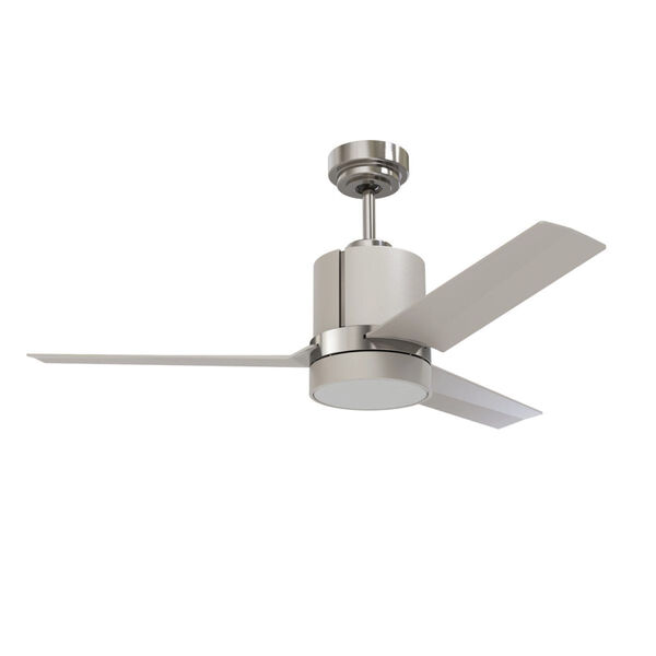 Trinity Satin Nickel 44-Inch LED Ceiling Fan, image 1