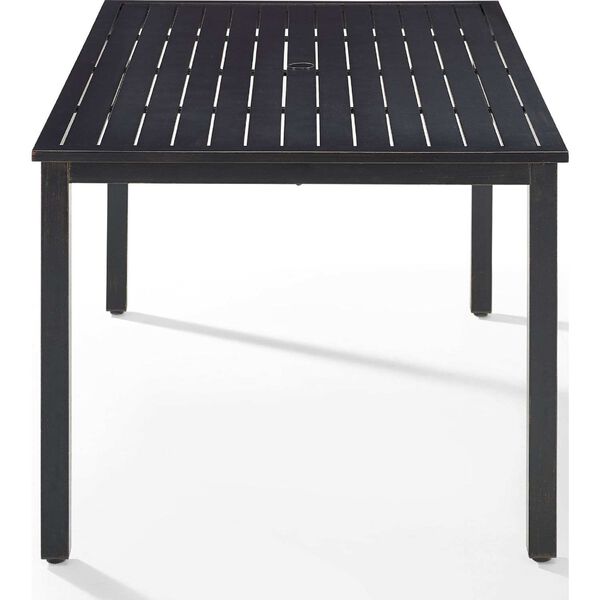 Kaplan Oil Rubbed Bronze Outdoor Metal Dining Table, image 4