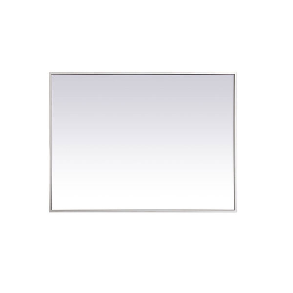Eternity Silver 27-Inch Rectangular Mirror, image 6