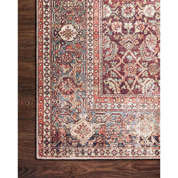 Layla Cinnamon and Sage Rectangular: 2 Ft. 6 In. x 12 Ft. Area Rug, image 4