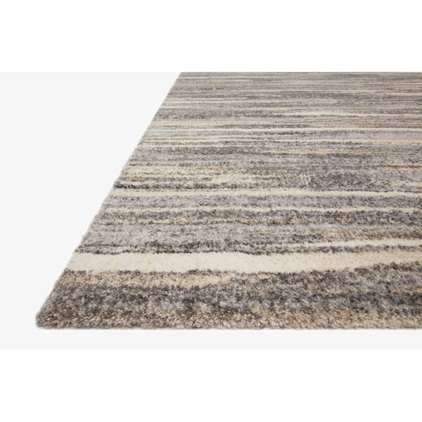 Theory Mist and Beige Rectangle: 9 Ft. 6 In. x 13 Ft. Rug, image 2