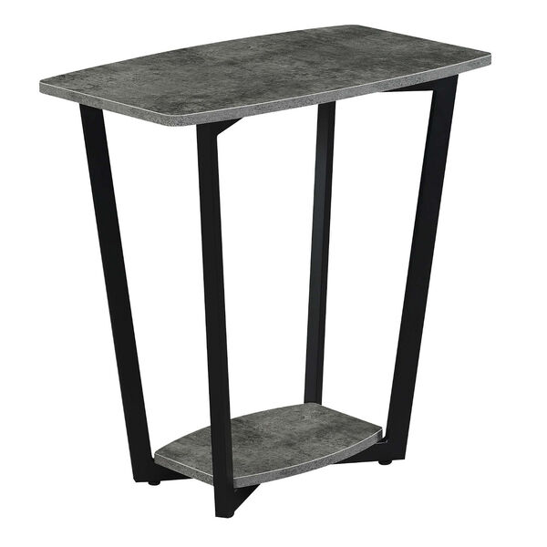 Graystone End Table with Shelf, image 1