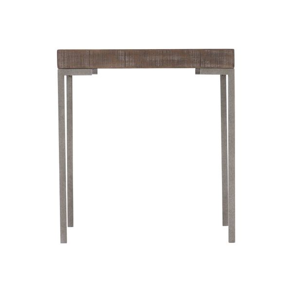 Draper Sable Brown and Gray Mist Side Table, image 1