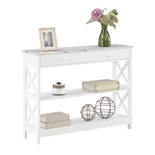 Oxford White Console Table, image 3