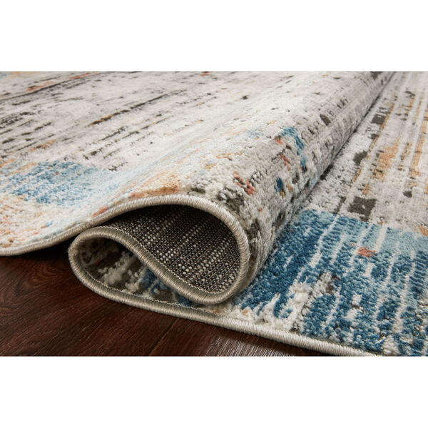 Bianca Ash Gray, Spice and Blue 9 Ft. 9 In. x 13 Ft. 6 In. Area Rug, image 3