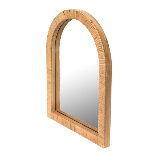 Natural Wood Framed 14 x 17-Inch Wall Mirror, image 2