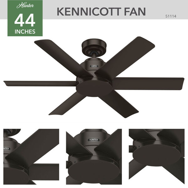 Kennicott Premier Bronze 44-Inch Ceiling Fan, image 5