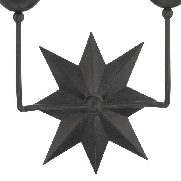 Astro Black Two-Light Wall Sconce, image 6