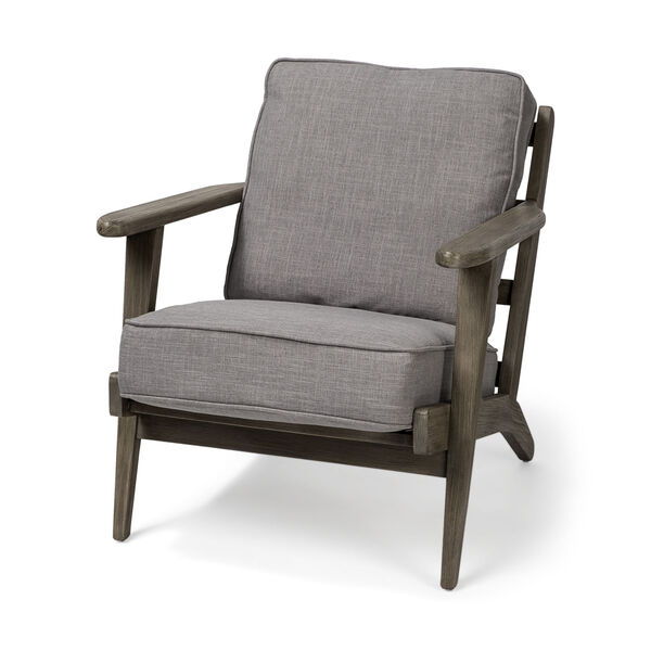 Olympus II Gray Arm Chair, image 1