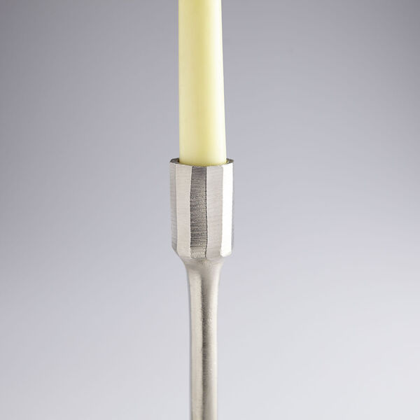 Nickel Small Cambria Candleholder, image 3